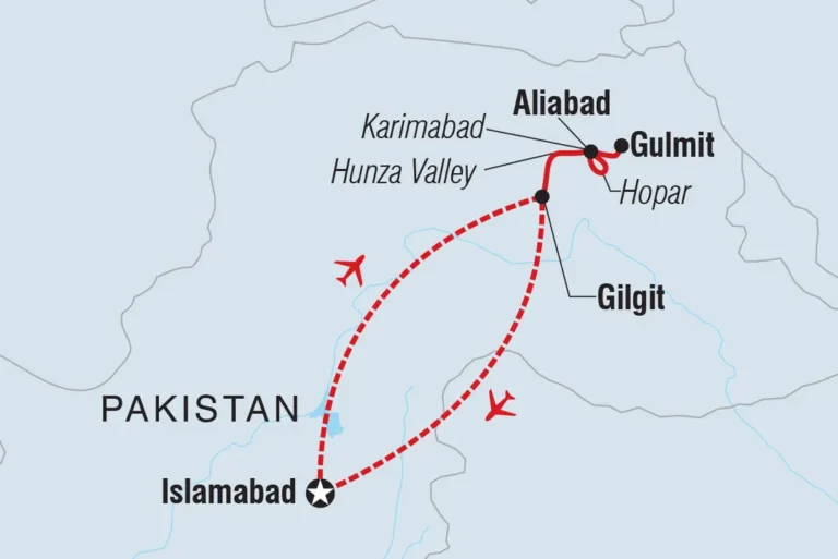 Map Pakistan